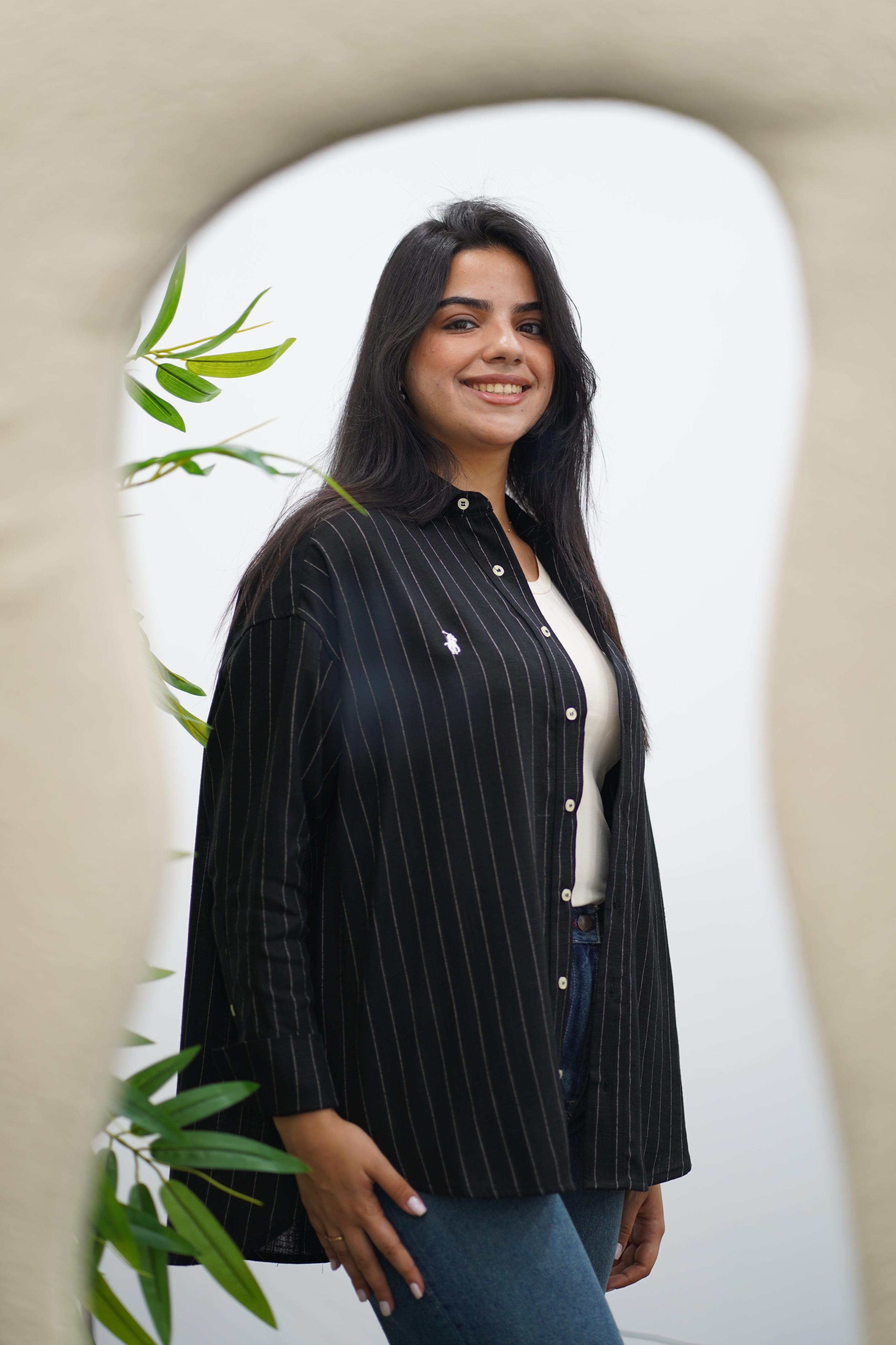 Chemises En lin Rayé -- Multi-Couleurs