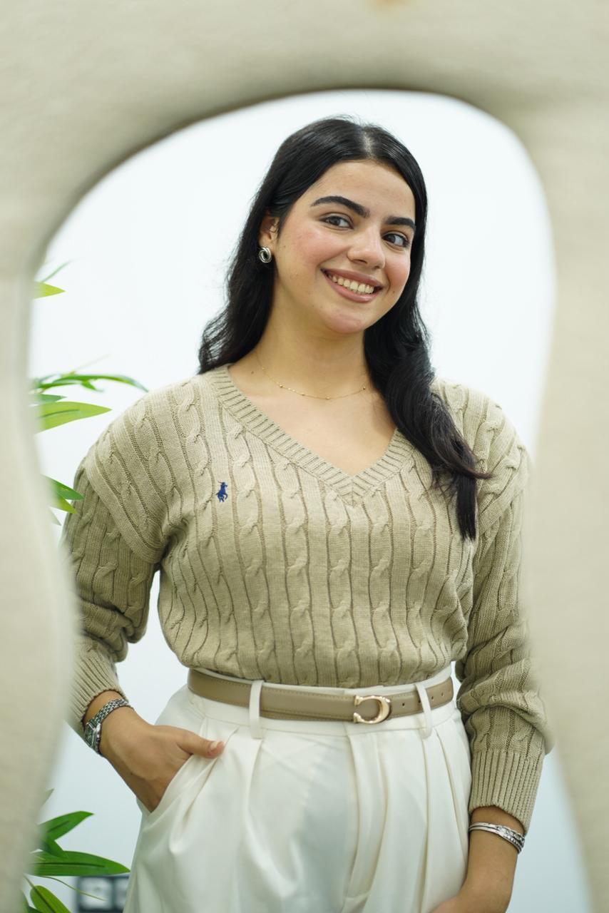 Pulls col V en maille torsadée