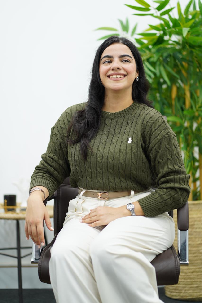 Pulls col rond en maille torsadée – Multi-Couleurs