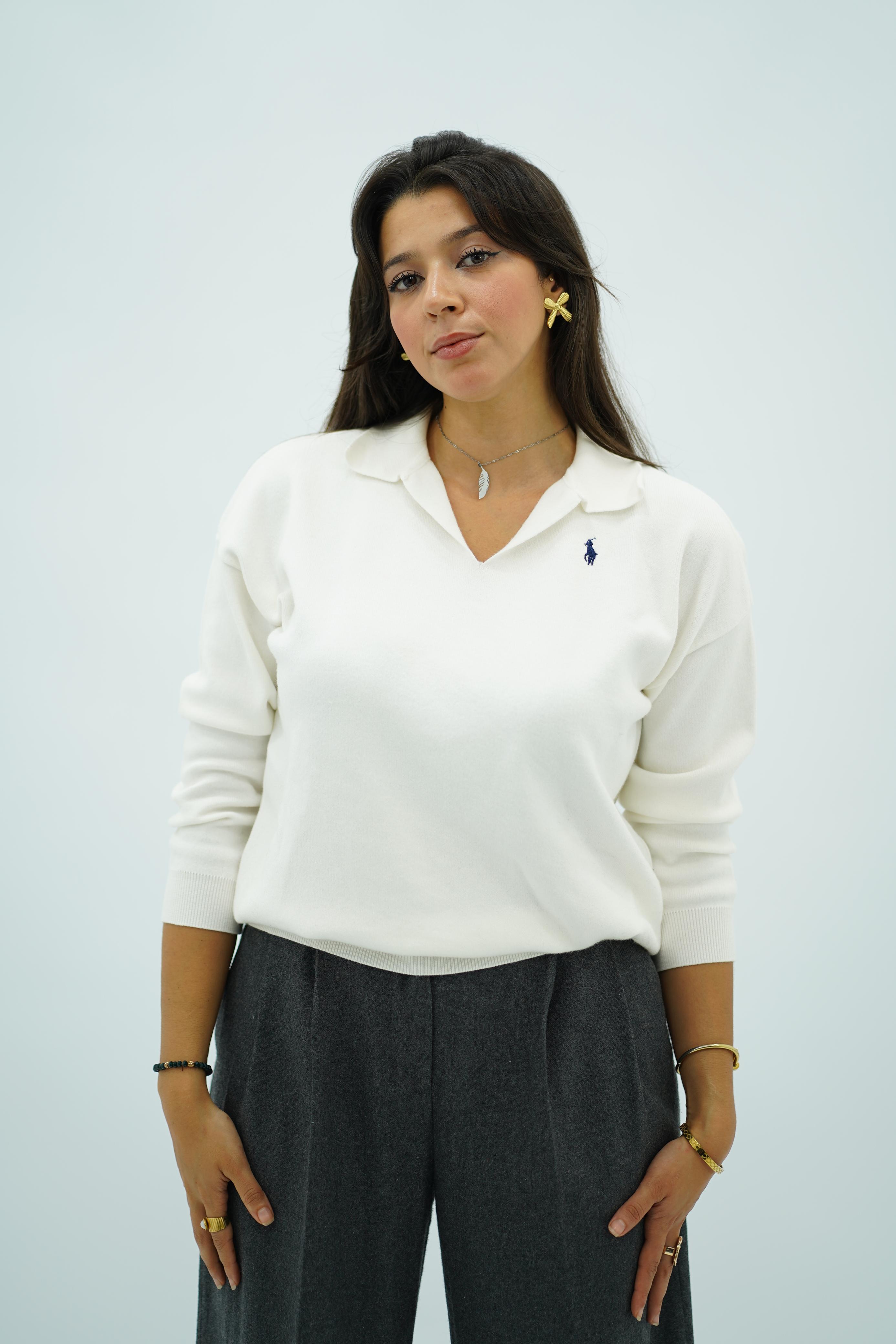 Pulls élégant classique à col V -- Multi-Couleurs