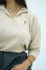 Pulls élégant classique à col V -- Multi-Couleurs