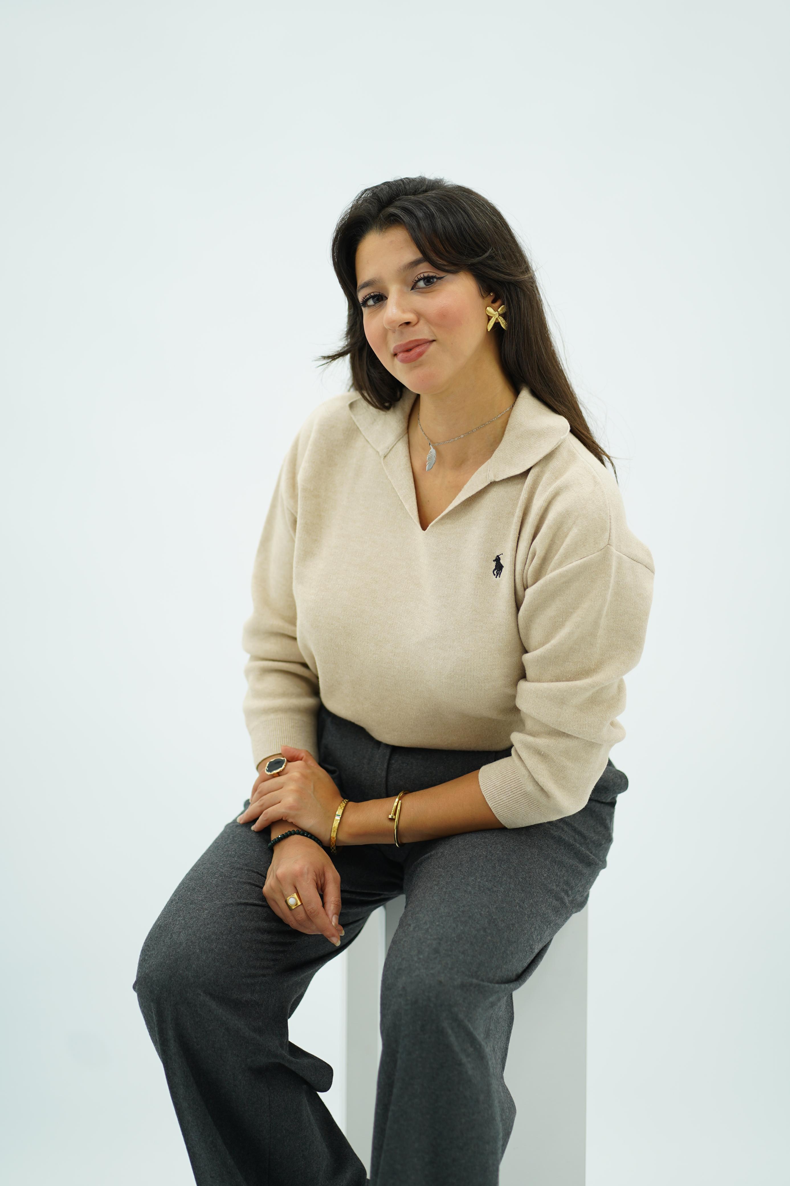 Pulls élégant classique à col V -- Multi-Couleurs