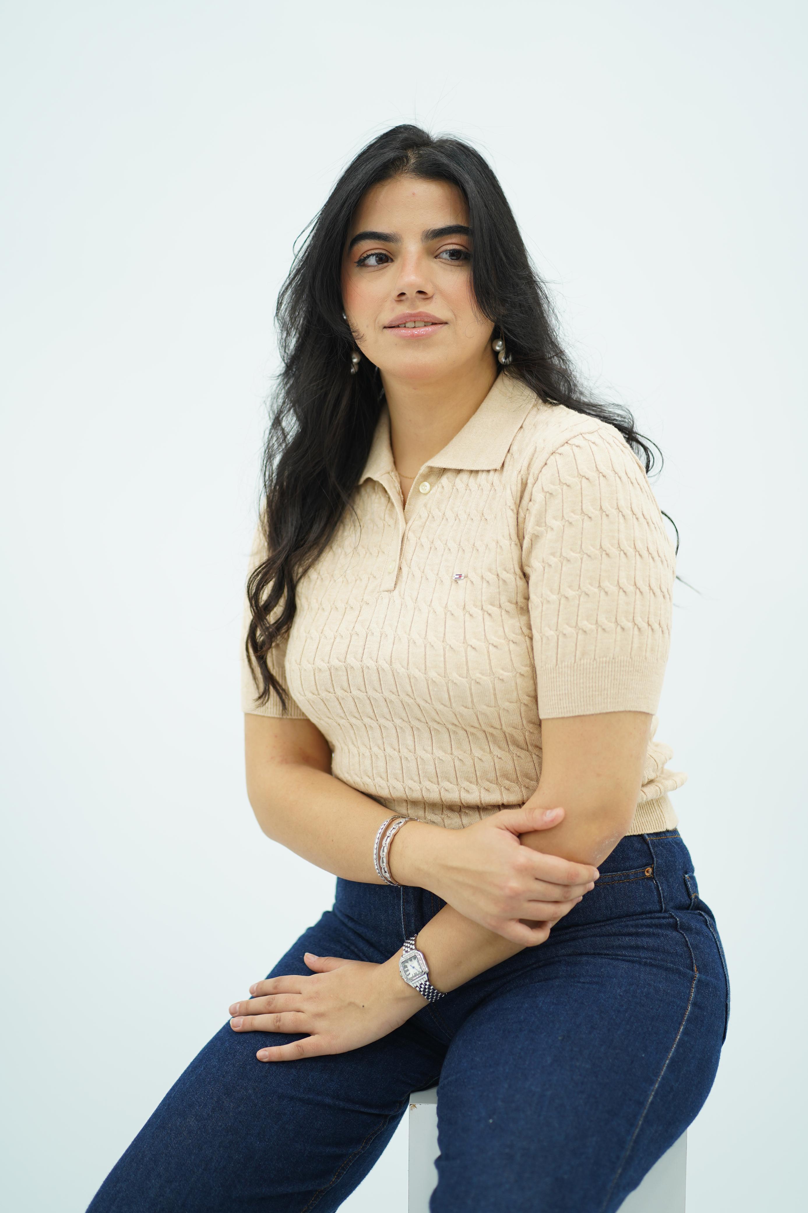 T-shirts à col polo texturé --- Multi-couleurs