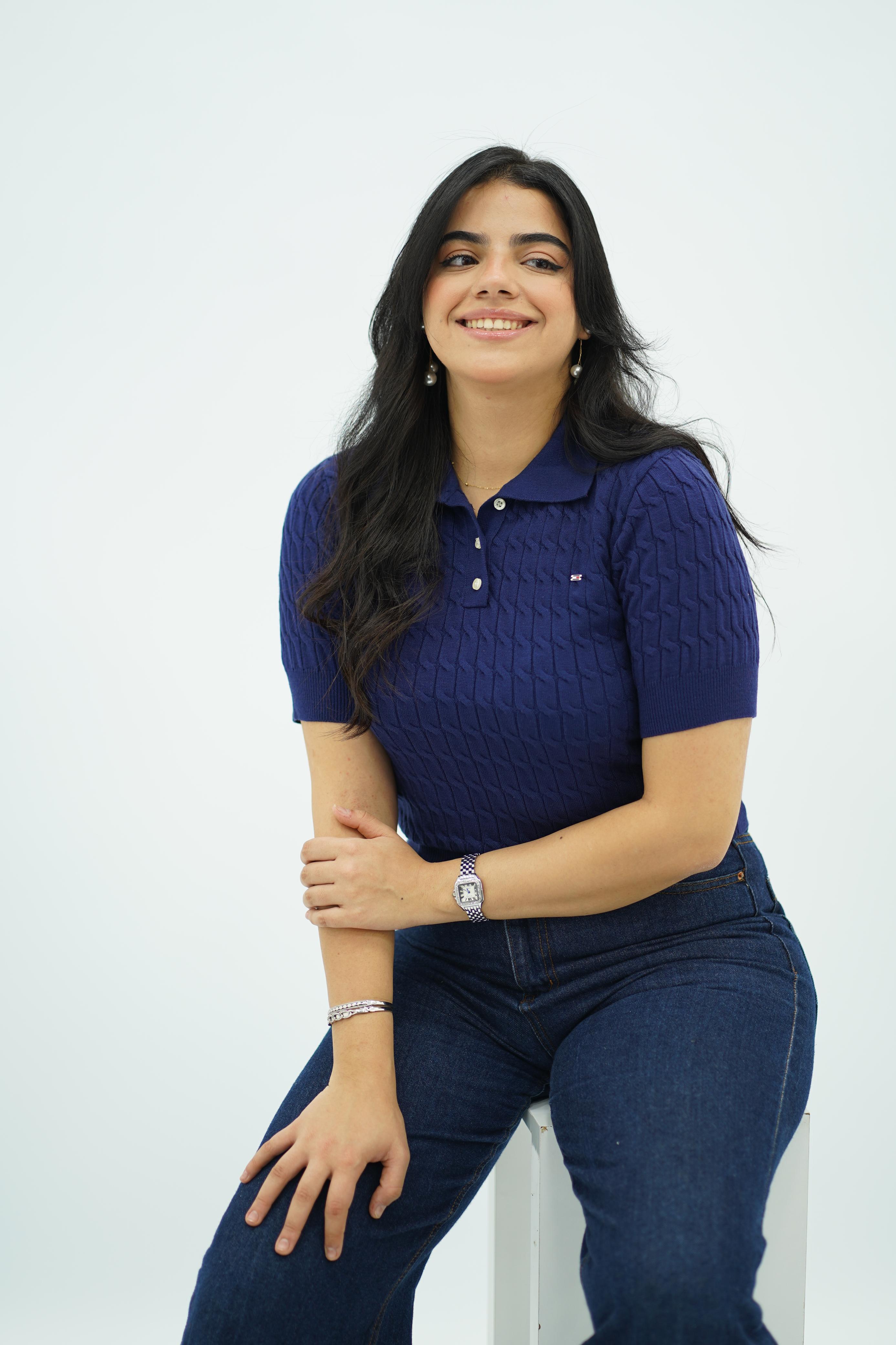 T-shirts à col polo texturé --- Multi-couleurs