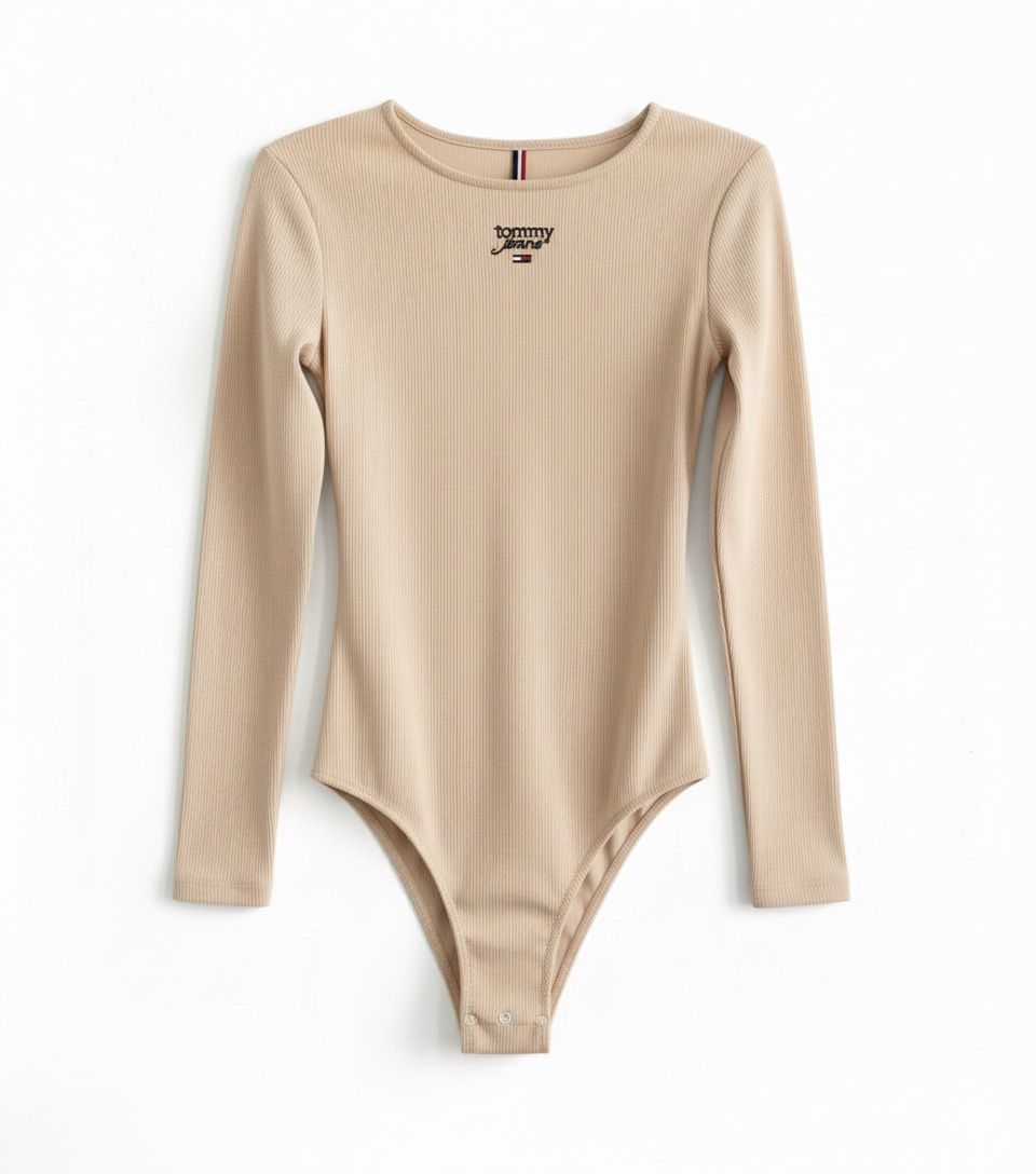 Bodys Côtelé Tommy  à Manches Longues