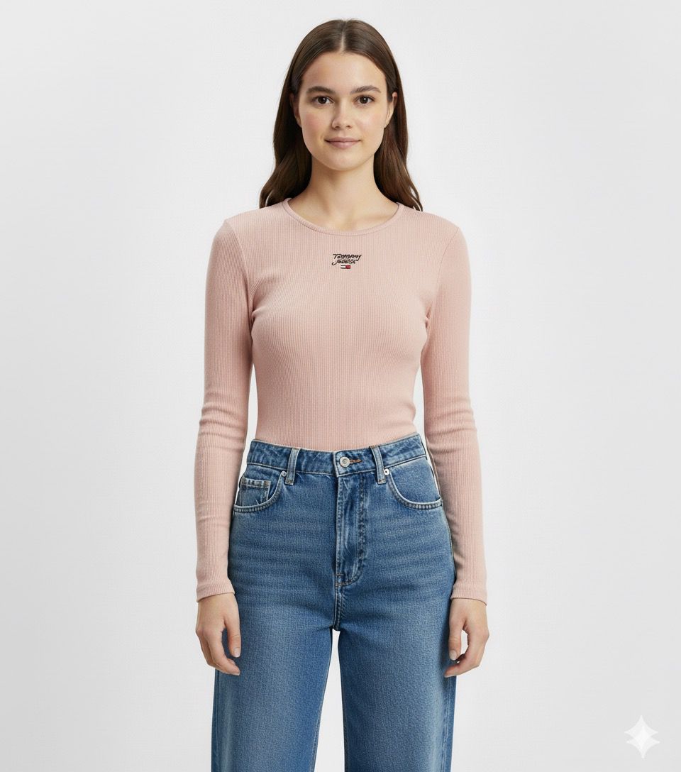 Bodys Côtelé Tommy  à Manches Longues