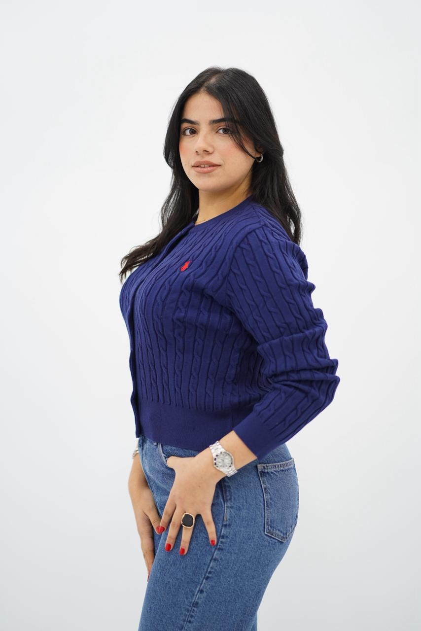 Pulls Cardigan Maille Tressée