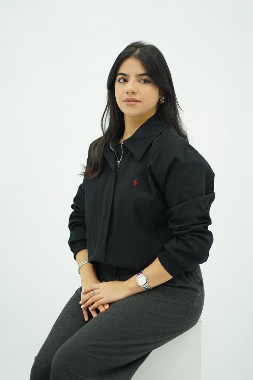 Bomber chic à zip – Style urbain élégant