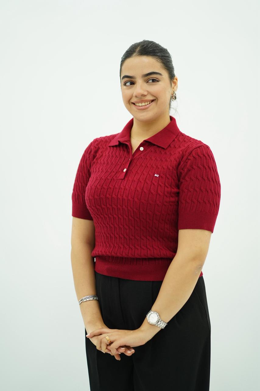 T-shirts à col polo texturé --- Multi-couleurs