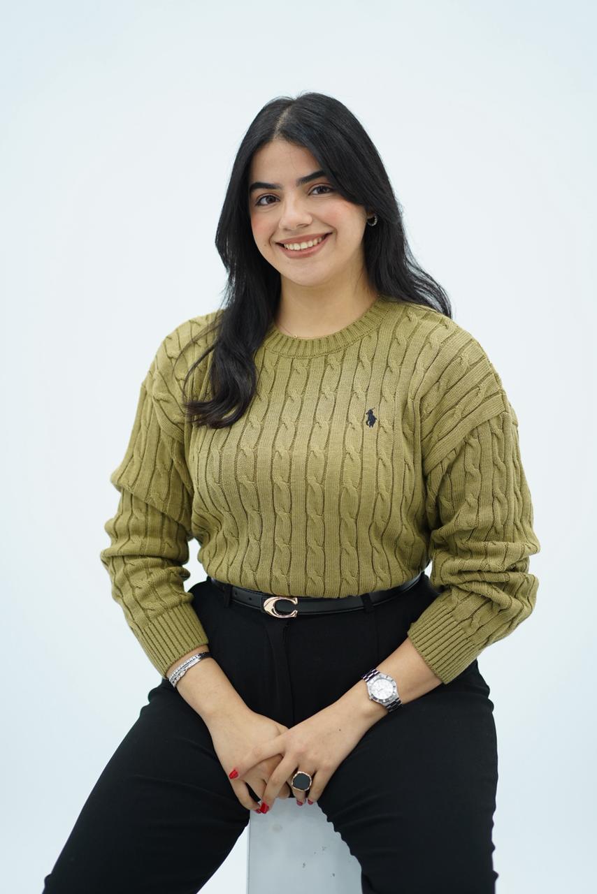 Pulls col rond en maille torsadée – Multi-Couleurs