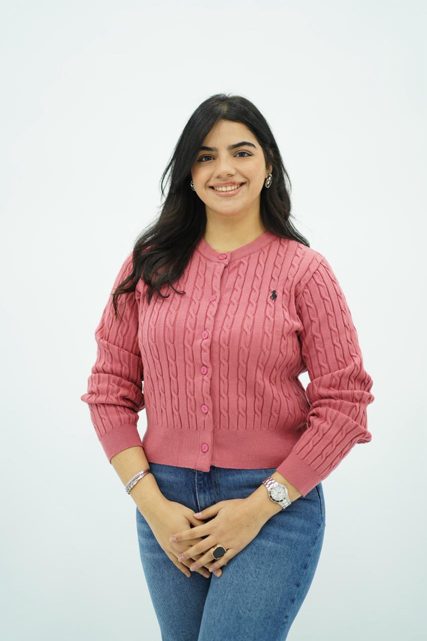 Pulls Cardigan Maille Tressée