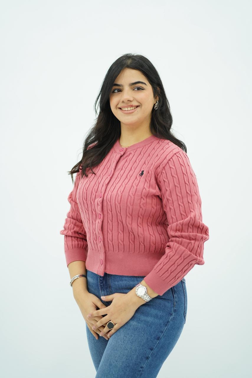 Pulls Cardigan Maille Tressée