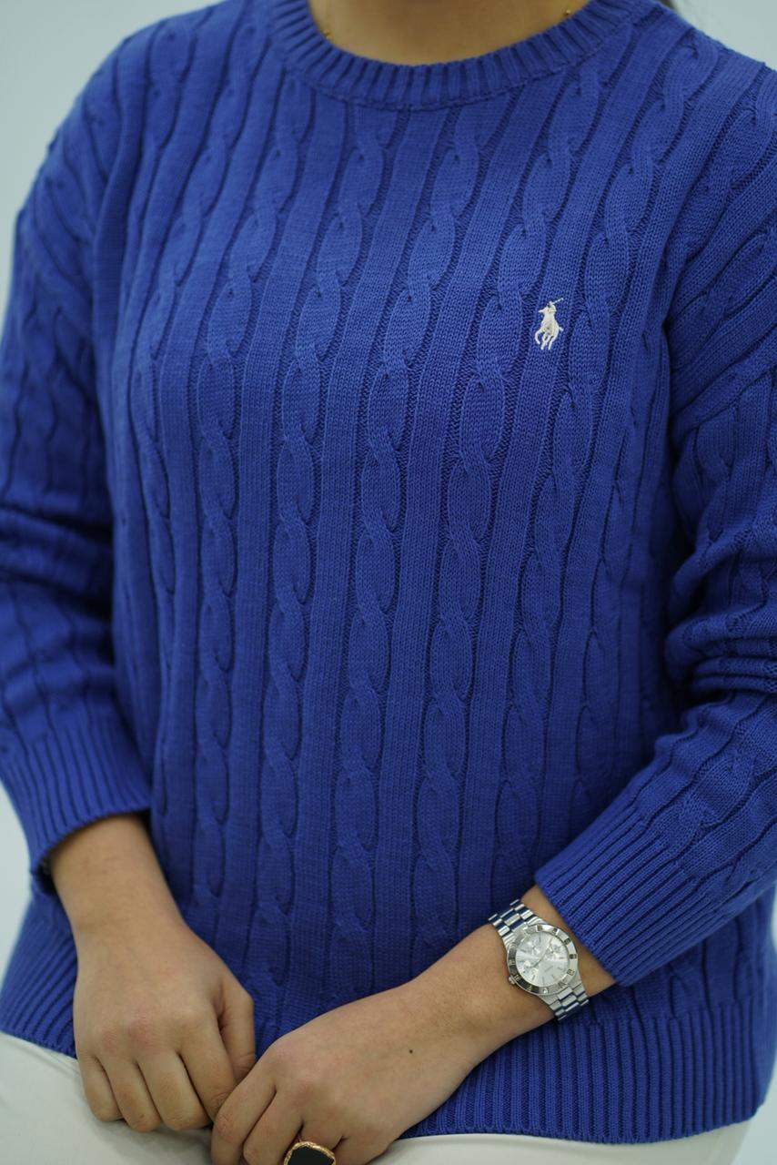 Pulls col rond en maille torsadée – Multi-Couleurs